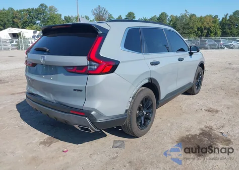 2023 Honda Cr-V Hybrid Sport из США, поврежденный, VIN 7FARS6H59PE020459